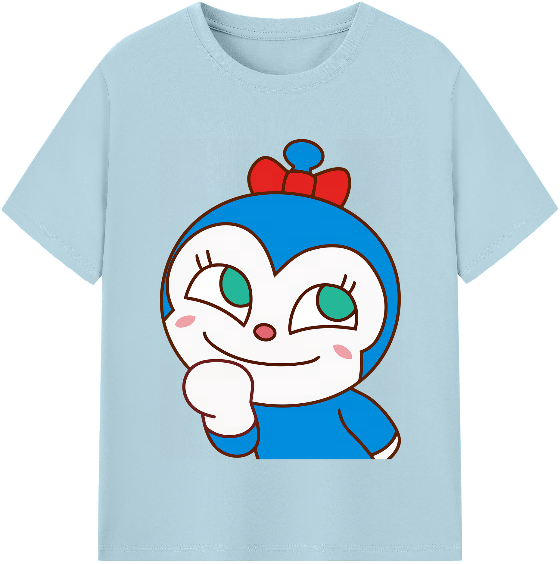 （画像用） アンパンマン Anpanman 綿100％半袖Tシャツ（フロントプリント）